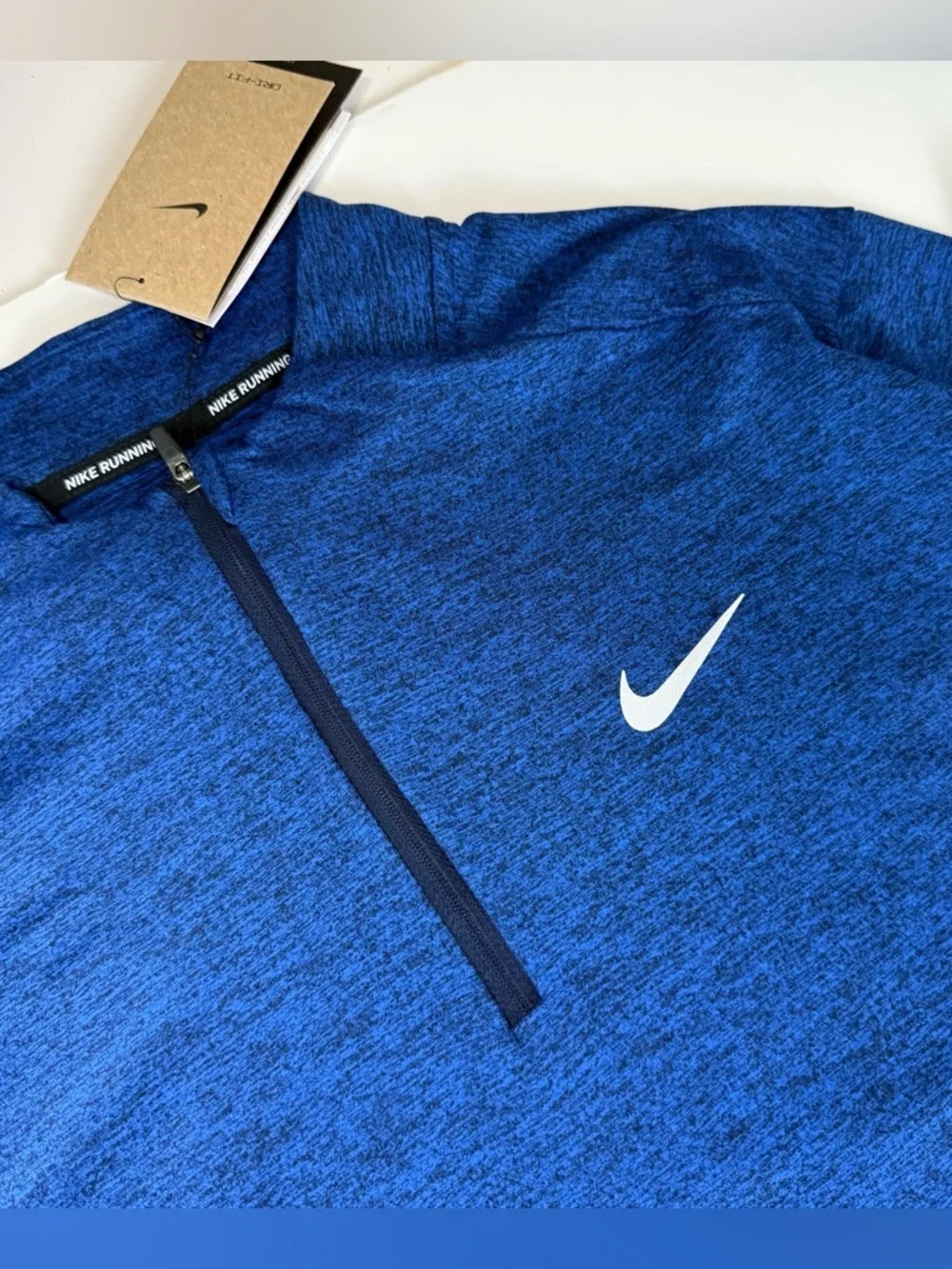 Nike Dri-FIT Element 1/4 Zip Mens XXL Running Blue DD4756 451 Long Sleeve NWT